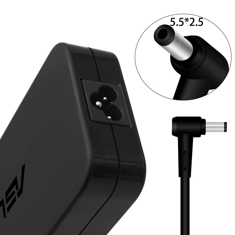 Адаптер питания для ноутбука Asus 19 в 120 А 5 Вт 2 * зарядное устройство переменного