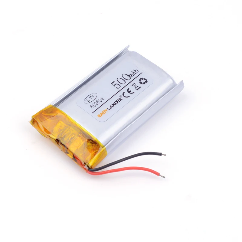 3 7 V 500 mAH 682634 PLIB полимерный литий ионный/литий ионный аккумулятор для GPS mp3 mp4 mp5 dvd