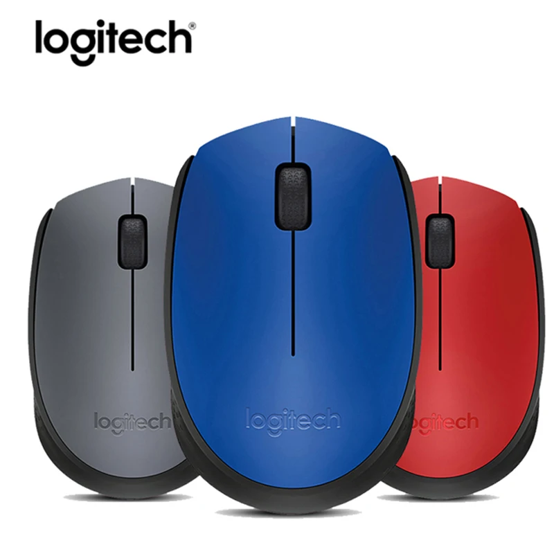 Logitech M170 оригинальная беспроводная мышь 2 4 ГГц с Nono приемником Беспроводная USB