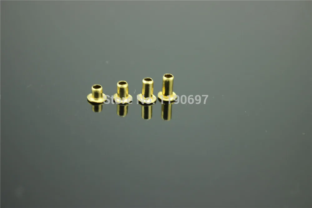 200 шт. M3 * 3/M3*4/M3*5/M3*6 заклепки полые медные DIY для платы 0 5 мм ~ Бесплатная