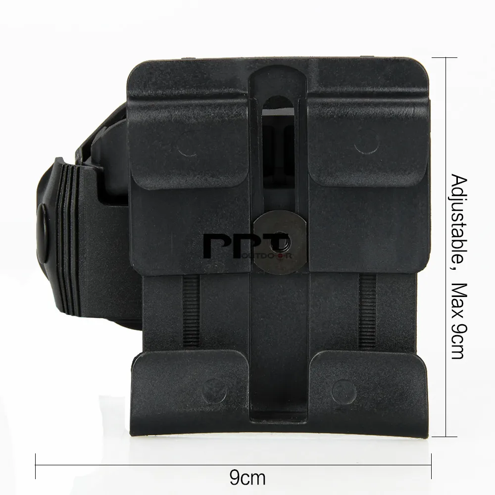 PPT кобура для GLOCK 17/19/22/Гавайская гитара 23 тактический для страйкбола и пейнтбола для охотничьего ружья пистолет сумка аксессуар открыты для правшей Оружейная кобура PP7-0037