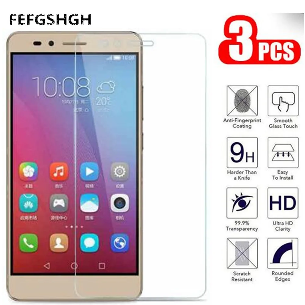 

Закаленное стекло для Huawei Honor 5X, защитная пленка для экрана Huawei Honor 5X 5 X KIW-L21 2.5D 9H