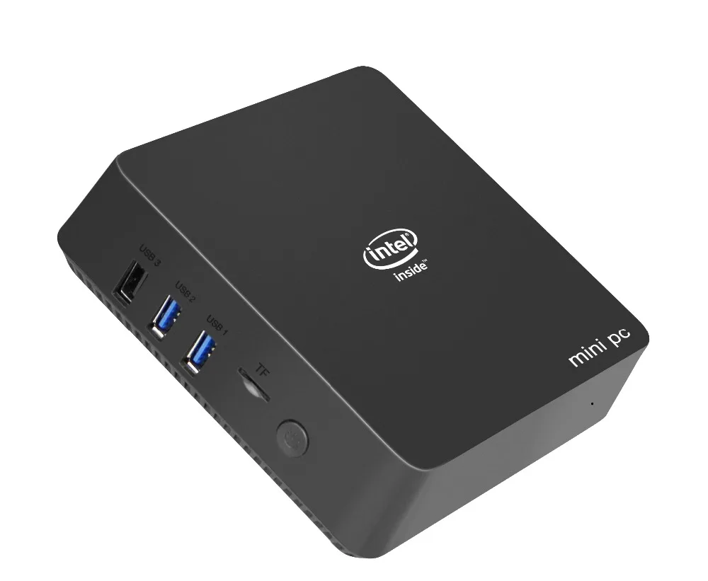 Новейший мини компьютер с Intel 4 ядра поточный процессор Apollo Lake Celeron J4105 Мини ПК