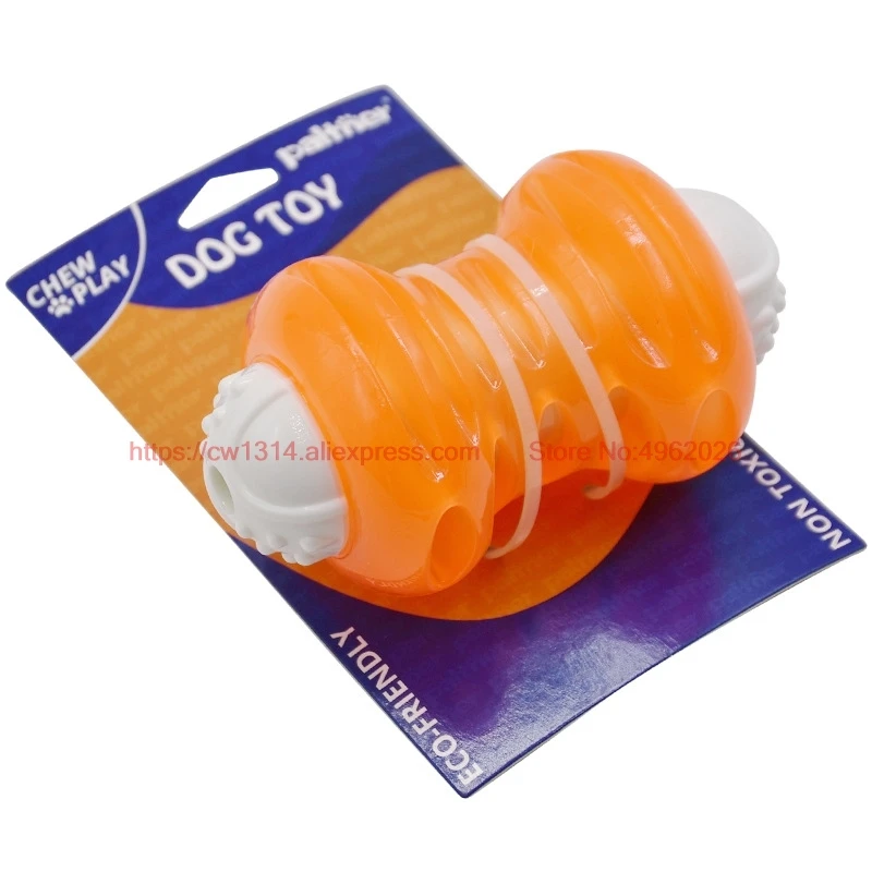 Обучающая игрушка для собак вокальный ПЭТ прорезывания зубов Укус устойчивый