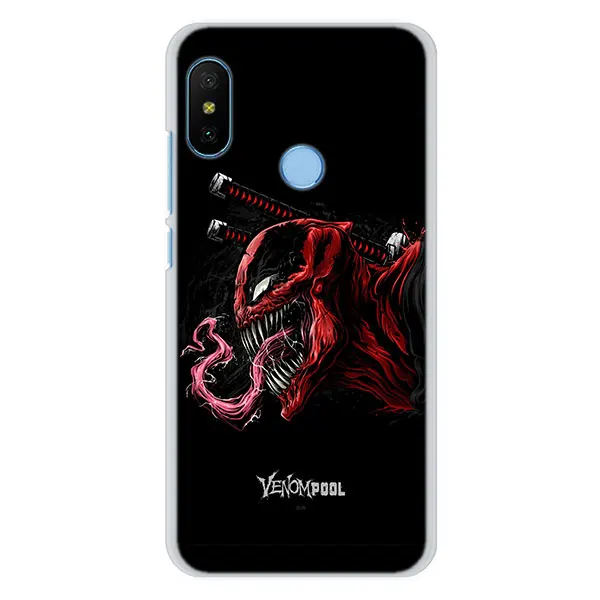 09 Чехол для телефона Venom MARVEL s для Xiao mi Red mi Note 7 5 6Pro 4X5 5A 6A mi A1 A2 8 Lite жесткий чехол-накладка - Цвет: 09