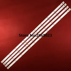 Светодиодная лента для подсветки для LED 43D7200I LE43A509A LU43V809 UHD43D5000ISX KHP200640C LB43006 LB-C430F14-E1-L-G1-SE1 SE2 A G2, 4 шт.
