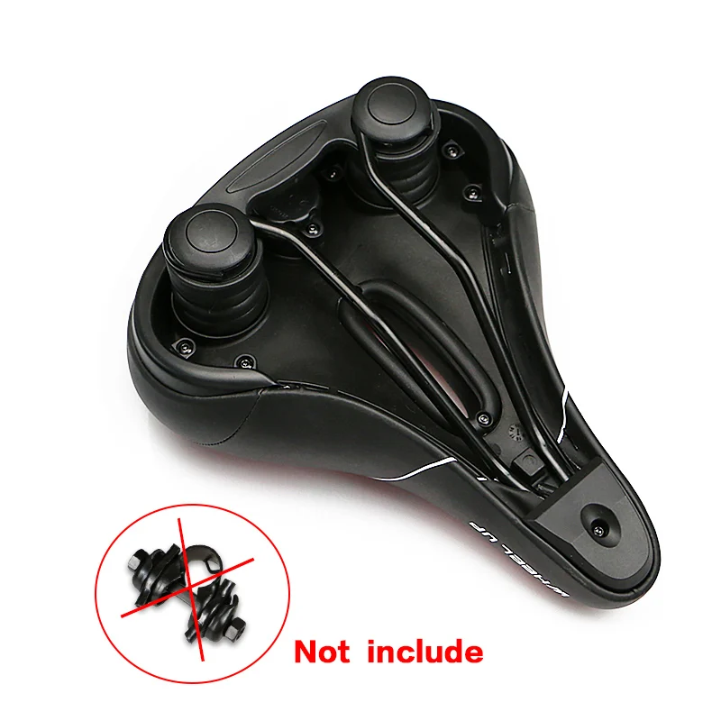 Сиденья для горного велосипеда из ПВХ и кожи мужчин женщин с задними фонарями D0251