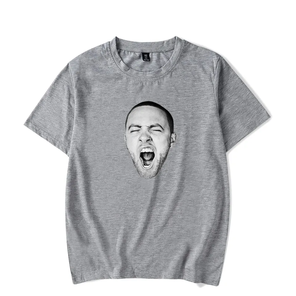 Забавная модная футболка с принтом «MAC MILLER», мужские и женские спортивные футболки в стиле хип-хоп, повседневные топы, футболка с круглым вырезом и коротким рукавом