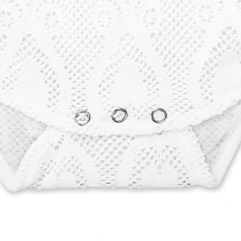 Newborn Baby Girl Solid Romper Summer Sleeveless Sling Jumpsuit Lace-up Sunsuits Lovely Cotton Clothes 0-24M | Детская одежда и