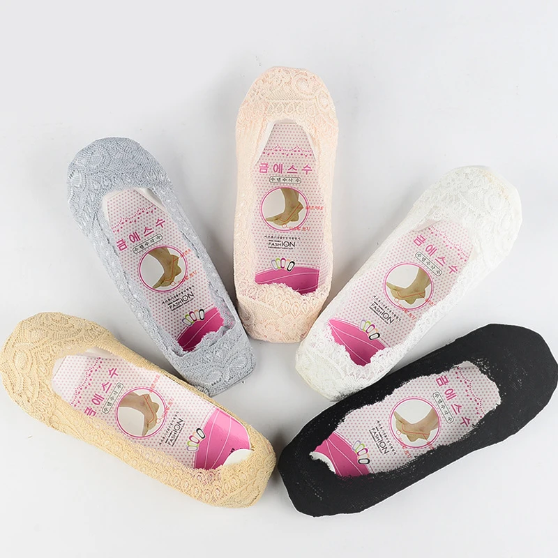 Новинка дышащие весенне летние невидимые женские носки из хлопка и бамбукового