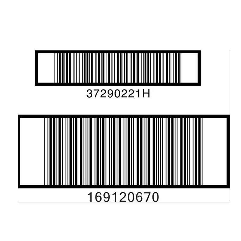 

Waterproof design logo self adhesive labels sticker,printing removable roll barcode adhesive label