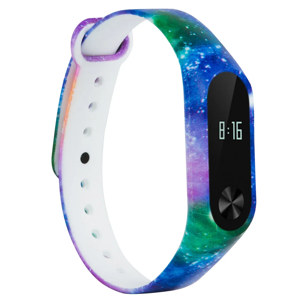 (XM2HS) SMP-0044 Silicone Strap for Xiaomi Mi Band 2 mi band bracelet strap Wristband Replacement Miband | Электроника