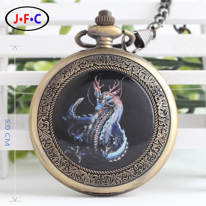 Мужчины и женщины часы с полуавтоматической полый флип цепи механические