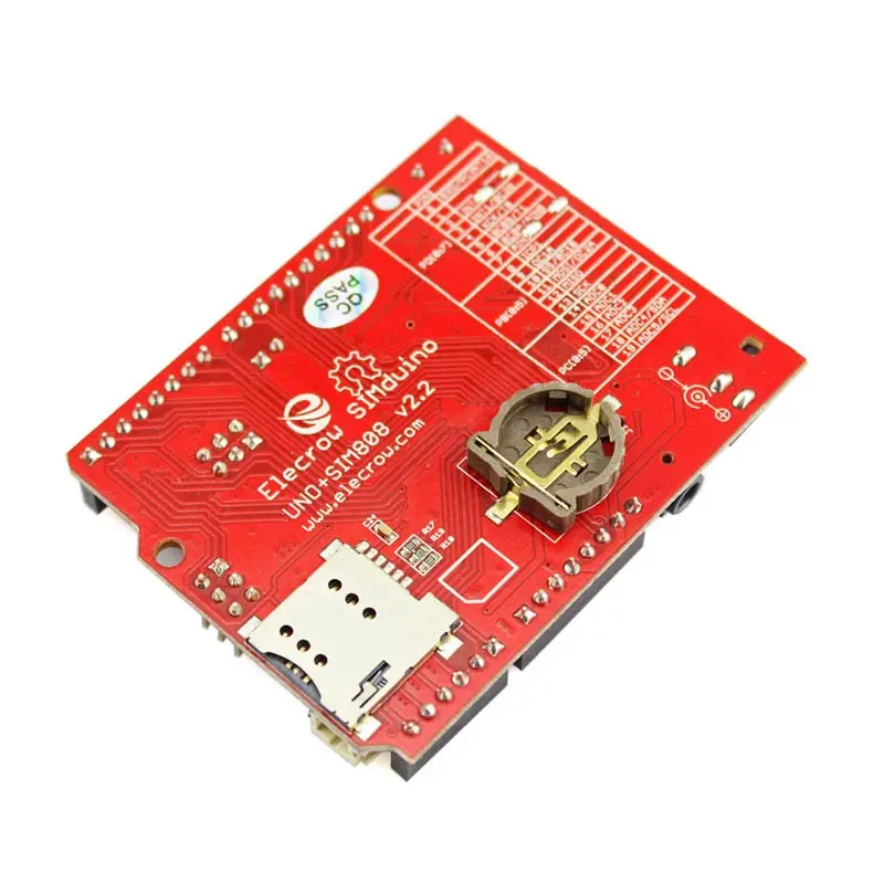 Elerow Simduino для Arduino UNO и SIM808 модуль 2 в 1 DIY проекты GPRS/GSM макетная плата специально