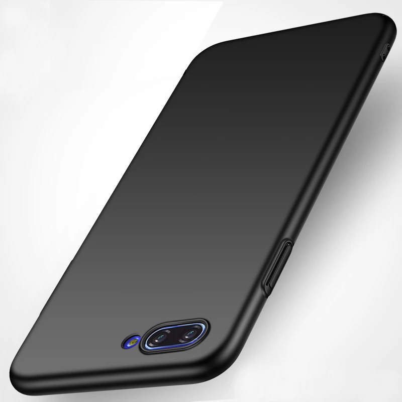 Coque чехол для HuaWei honor 10 Lite 10lite 6 plus Жесткий ПК на роскошный простой матовый Защитная