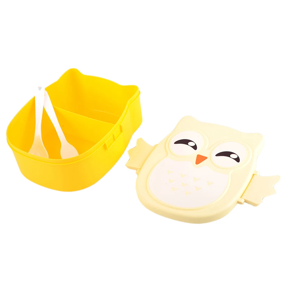 Лидер продаж 2017 милые Мультяшные пищевые контейнеры с бэнто пластиковый