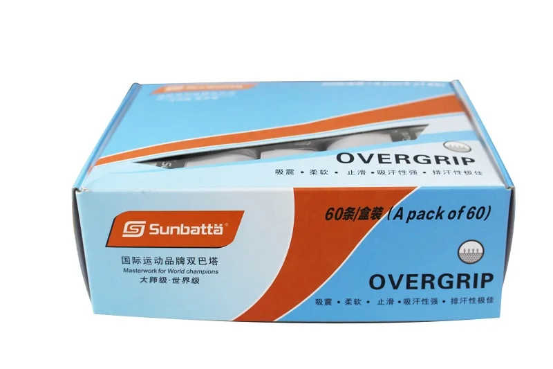 

Sunbatta(a Japanese brand,Founded since 1936) Strongly recommend Tacky feel Grip/Pro Overgrip(use for tennis,badminton)