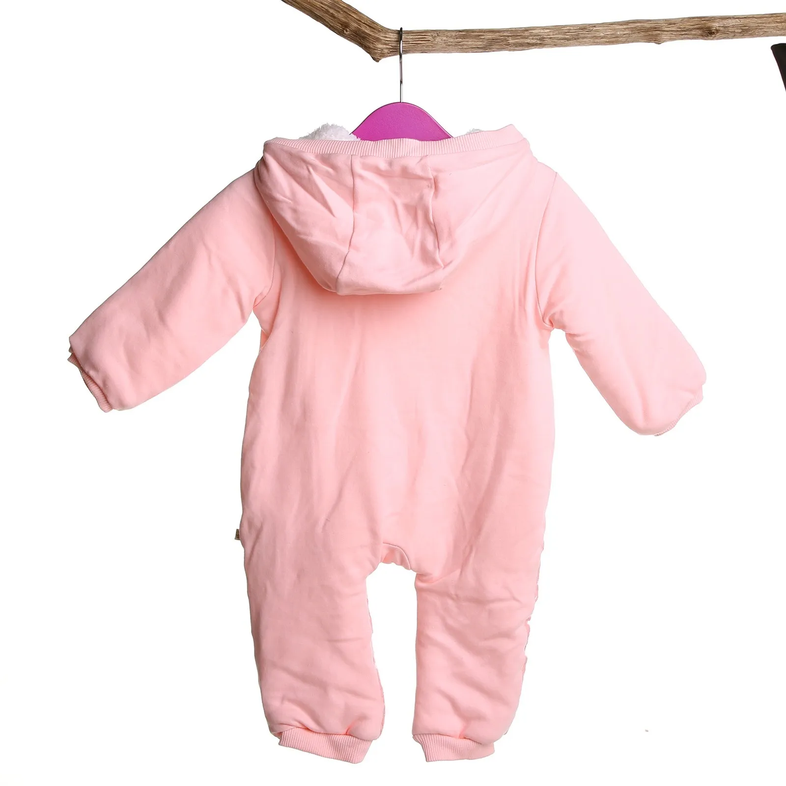 Ebebek For My Baby Luna/комбинезон с капюшоном мягкий хлопковый комбинезон на молнии