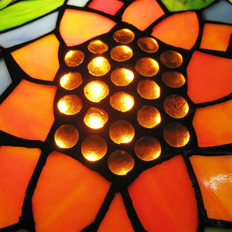 Подвесные светильники Тиффани в виде подсолнухов для гостиной подвесные