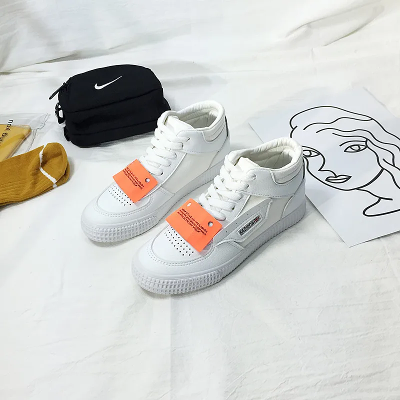 Fashionable joker women wear shoes the new 2019 spring high platform to help student sports comfortable casual | Обувь