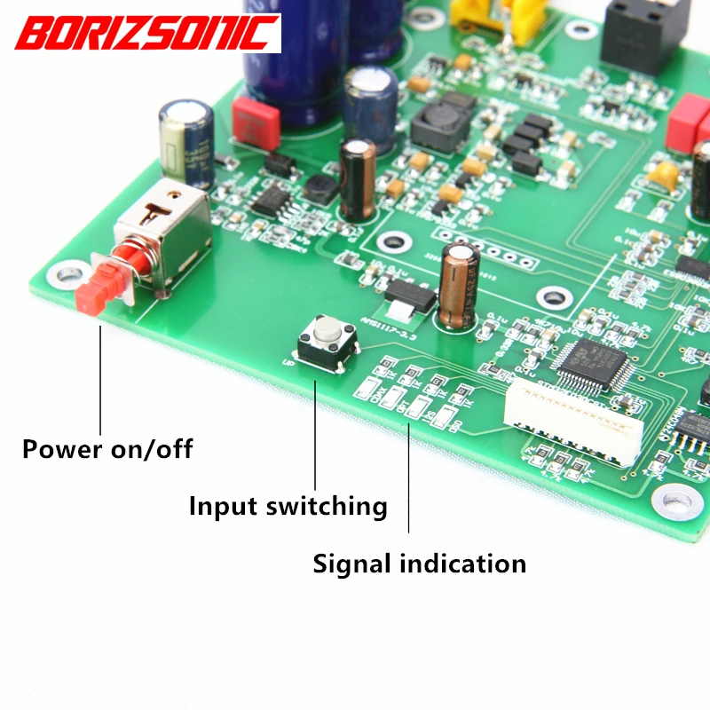 Es9038q2m ЦАП ES9038 ies PCM 384 кГц DSD 256 декодер поддержка оптического коаксиального USB входа OLED дисплей