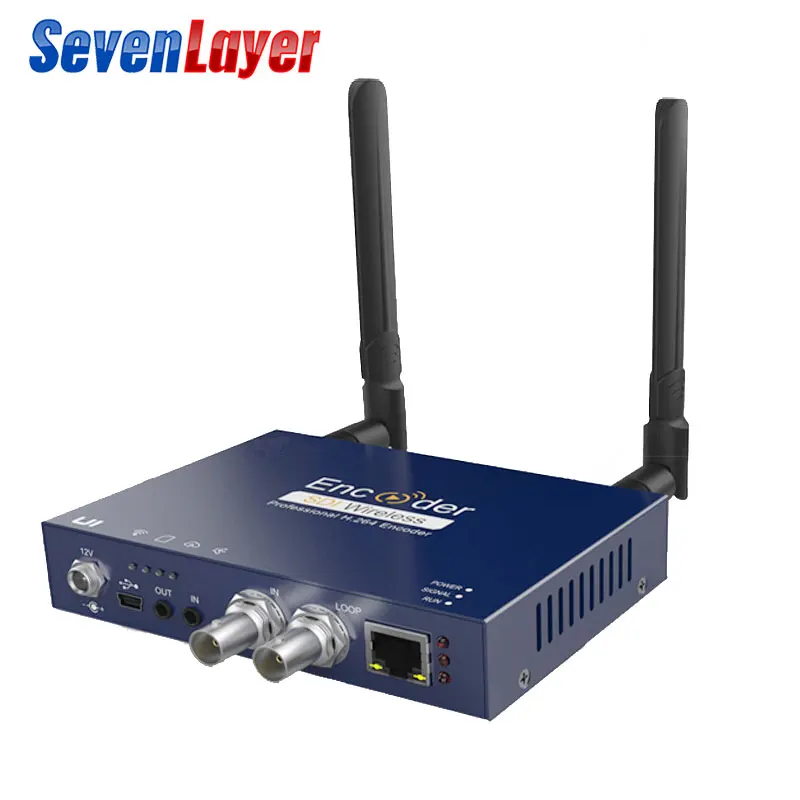 Видеокодер от SDI до IP для прямой трансляции с 4G/Wifi|Теле- и радиовещательное