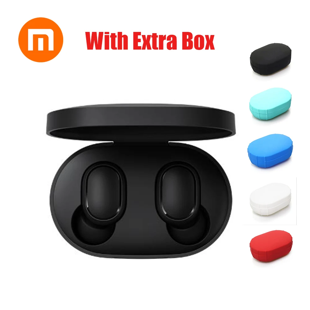 В наличии оригинальные Xiaomi Mijia Redmi AirDots беспроводные Bluetooth наушники Mi Смарт