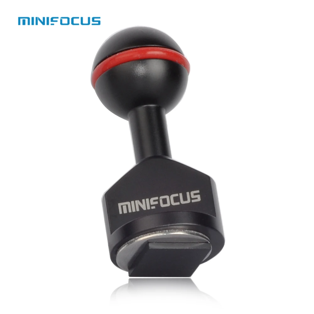 Кронштейн для горячего башмака MINIFOCUS с поворотной шаровой головкой на 360 градусов