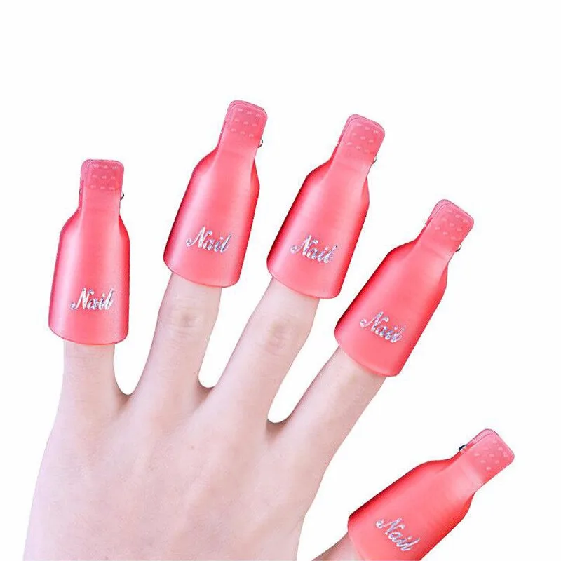 10 шт./коркорт. Набор инструментов для удаления лака ногтей многоразовые насадки с