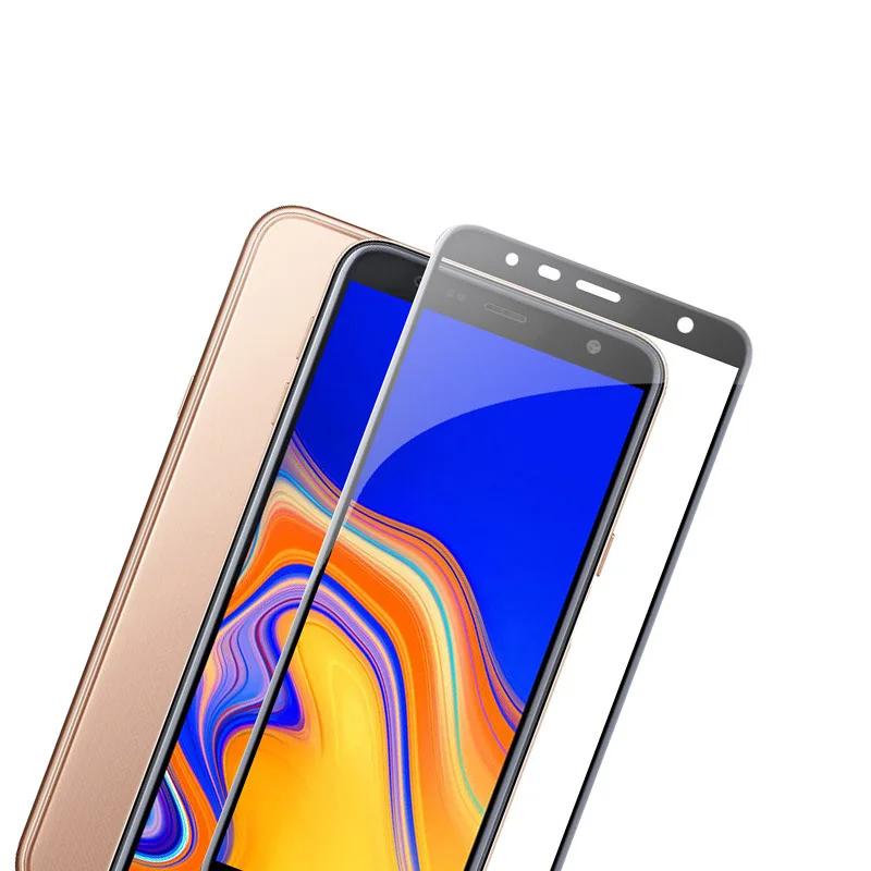 9D матовое защитное стекло против отпечатков пальцев для Samsung Galaxy J4 J6 Plus J8 2018 J4plus