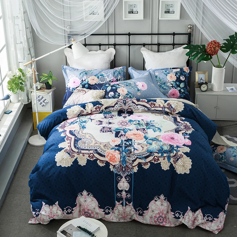 Европейский стиль богемное зимнее одеяло покрывало наволочка комплекты