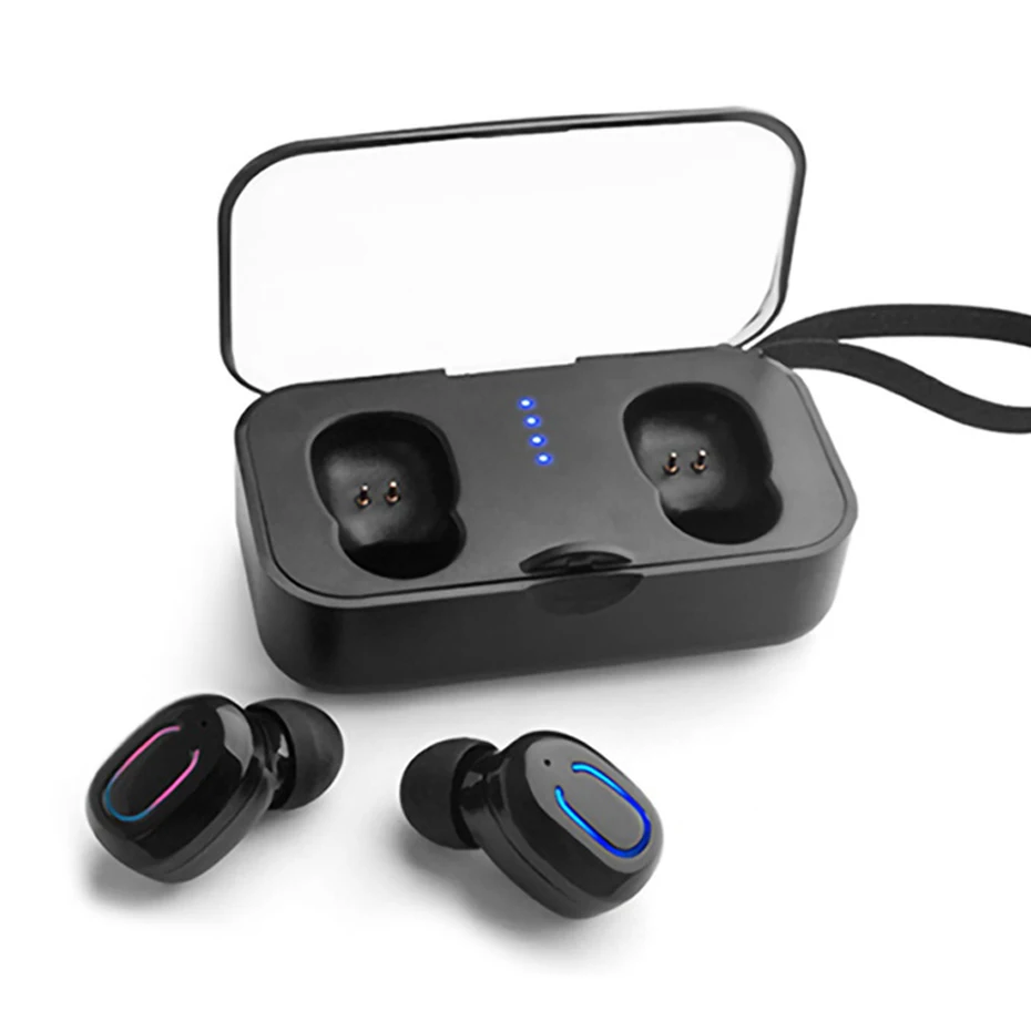 T18s TWS 5 0 беспроводные наушники Bluetooth Спорт Тренажерный зал Tws вкладыши Наушники с