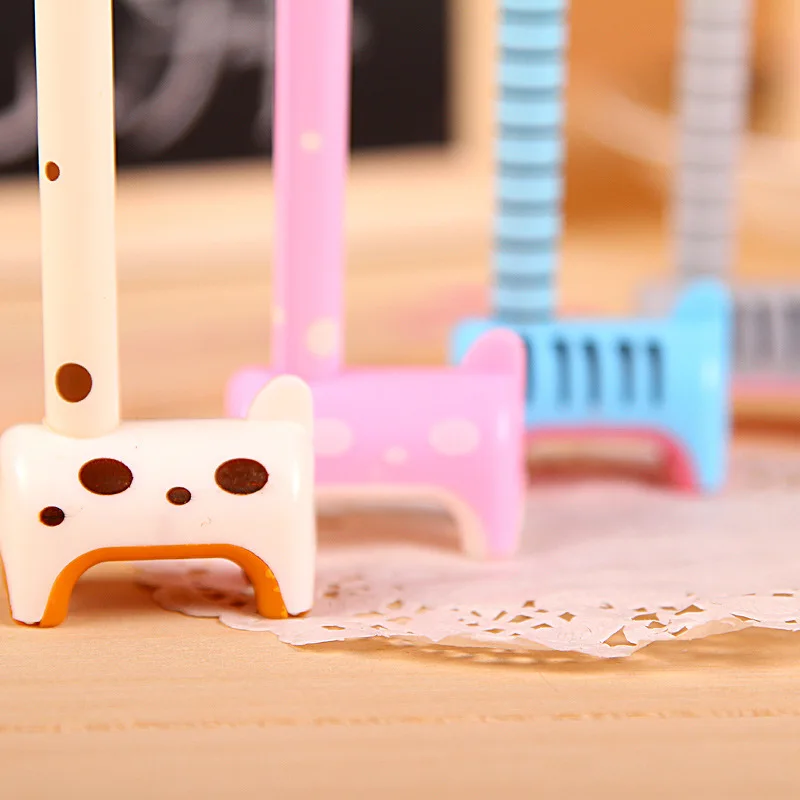 fountain pen kawaii school caneta stationery canetas special cute cartoon donkey gel fresh creative | Канцтовары для офиса и
