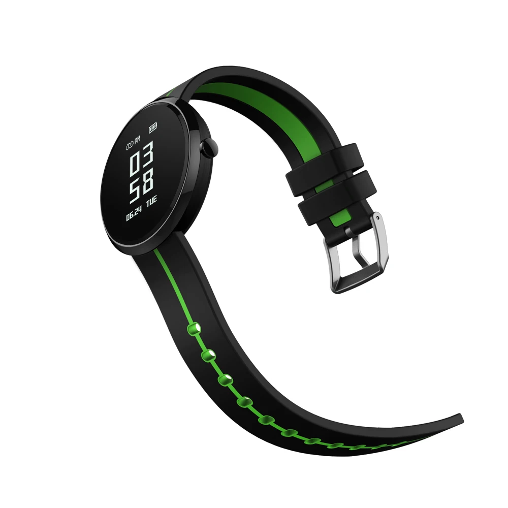 JMFONE V06S Bluetooth Smart Браслет сердечного ритма крови Давление Шагомер сна Фитнес