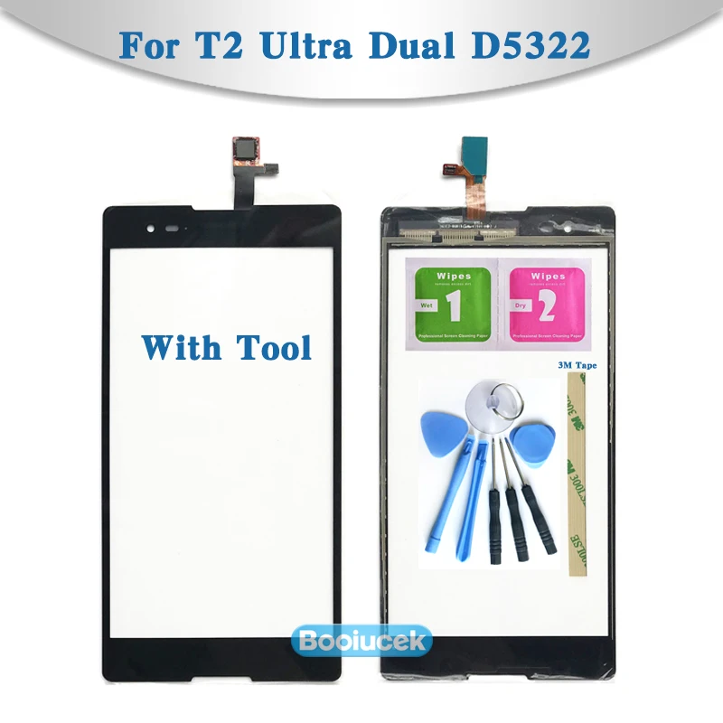 Замена высококачественного сенсорного экрана 6 0 дюйма для Sony Xperia T2 Ultra Dual D5322 XM50h