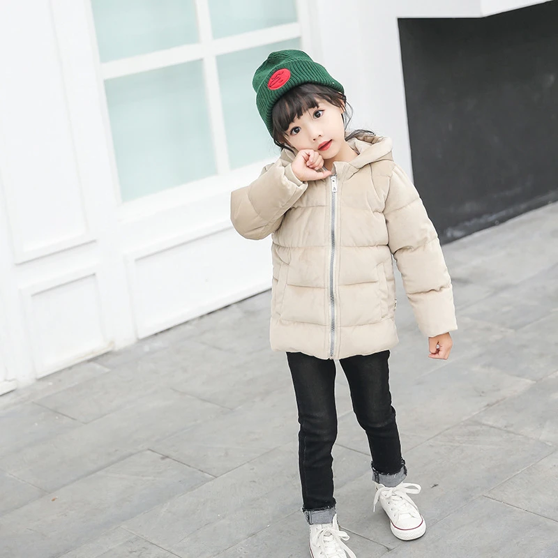Холодное зимнее пальто 2018 г. новые куртки для девочек и мальчиков Модная