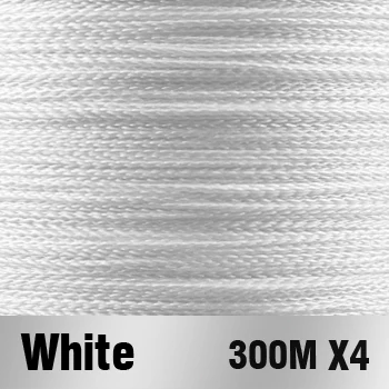 300 м JOF бренд Япония Multifilament PE плетеная леска 10LB до 82LB - Цвет: White