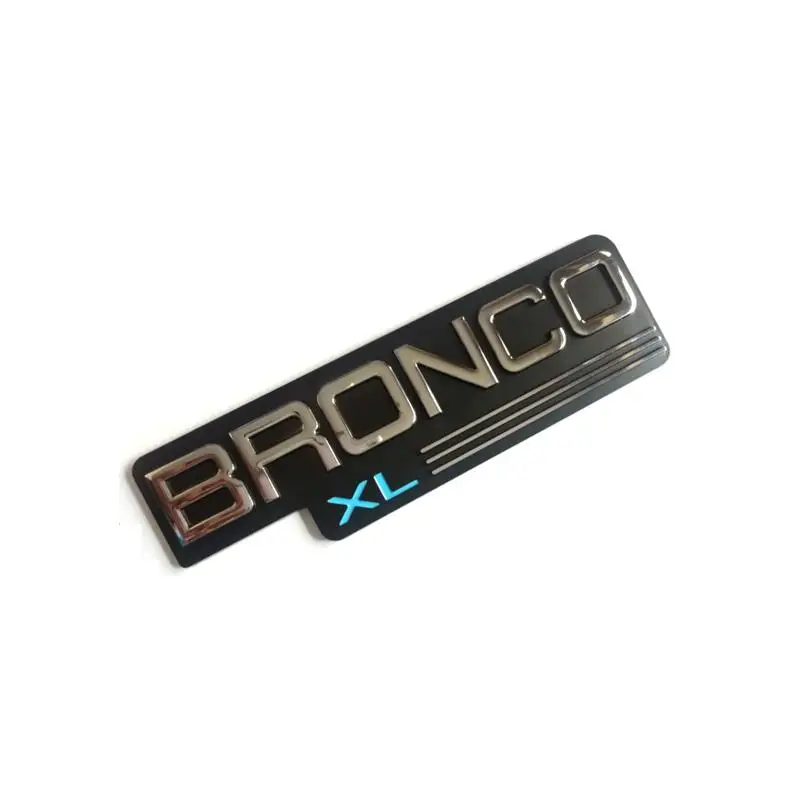 Автомобильная наклейка из АБС пластика BRONCO XL эмблема значок эмблема|Наклейки на