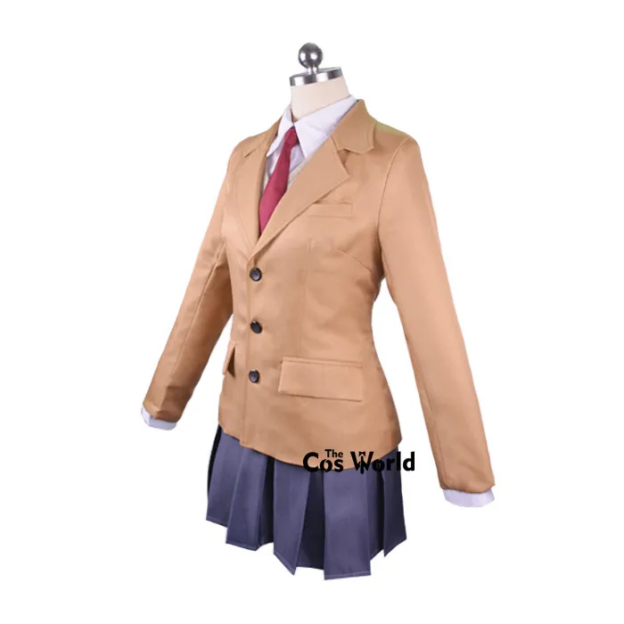 Seishun Buta Yarou wa Sakurajima Mai Azusagawa Sakuta High школьная форма комплект Аниме Косплей костюмы| |