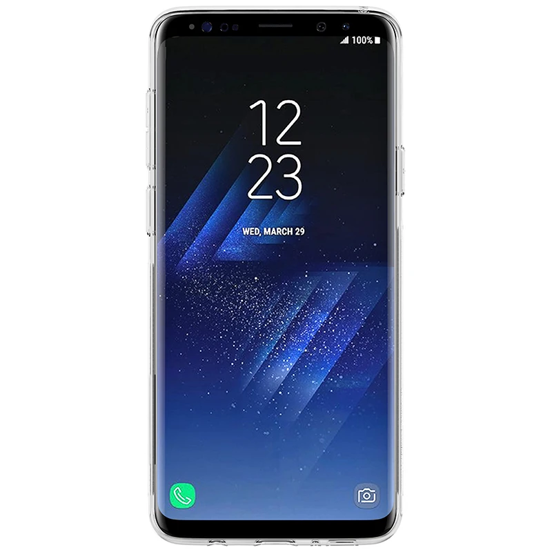 Мягкий ТПУ чехол Nillkin для Samsung Galaxy S8 S9 + тонкий силиконовый прозрачный Plus оболочка |