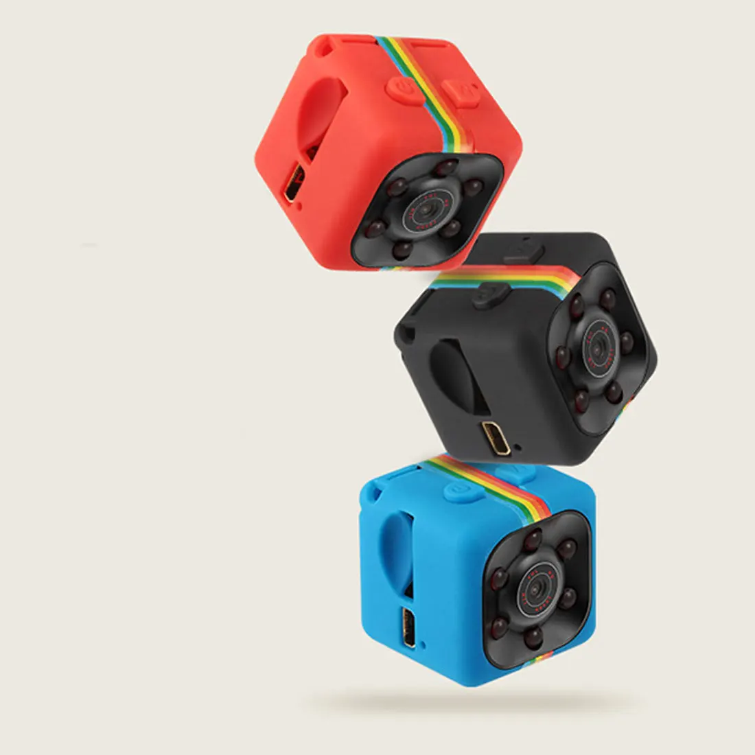 HONGDAK SQ11 мини камера HD видеокамера HD ночное видение мини камера 1080P воздушная Спортивная мини DV диктофон с посылка