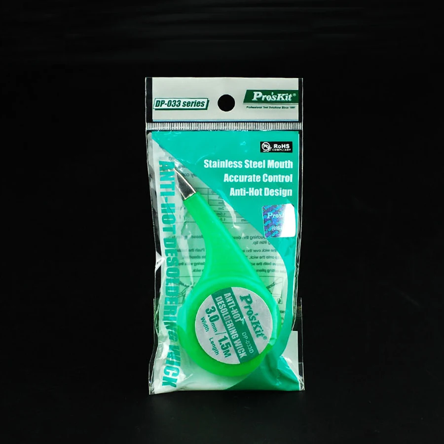 

Anti-hot Desoldering Wick Solder Remover BGA Desoldering Copper Wire Braid for PCB Board Repair Welding Hand Tools