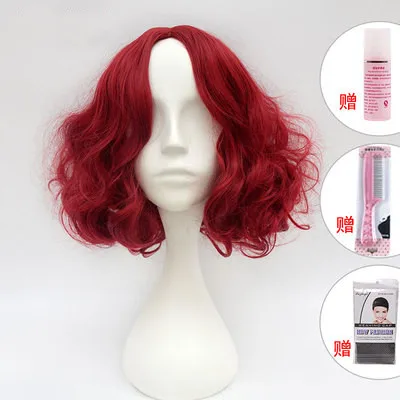 Идентичность V Джокер Красный Клири короткие модные синтетические волосы