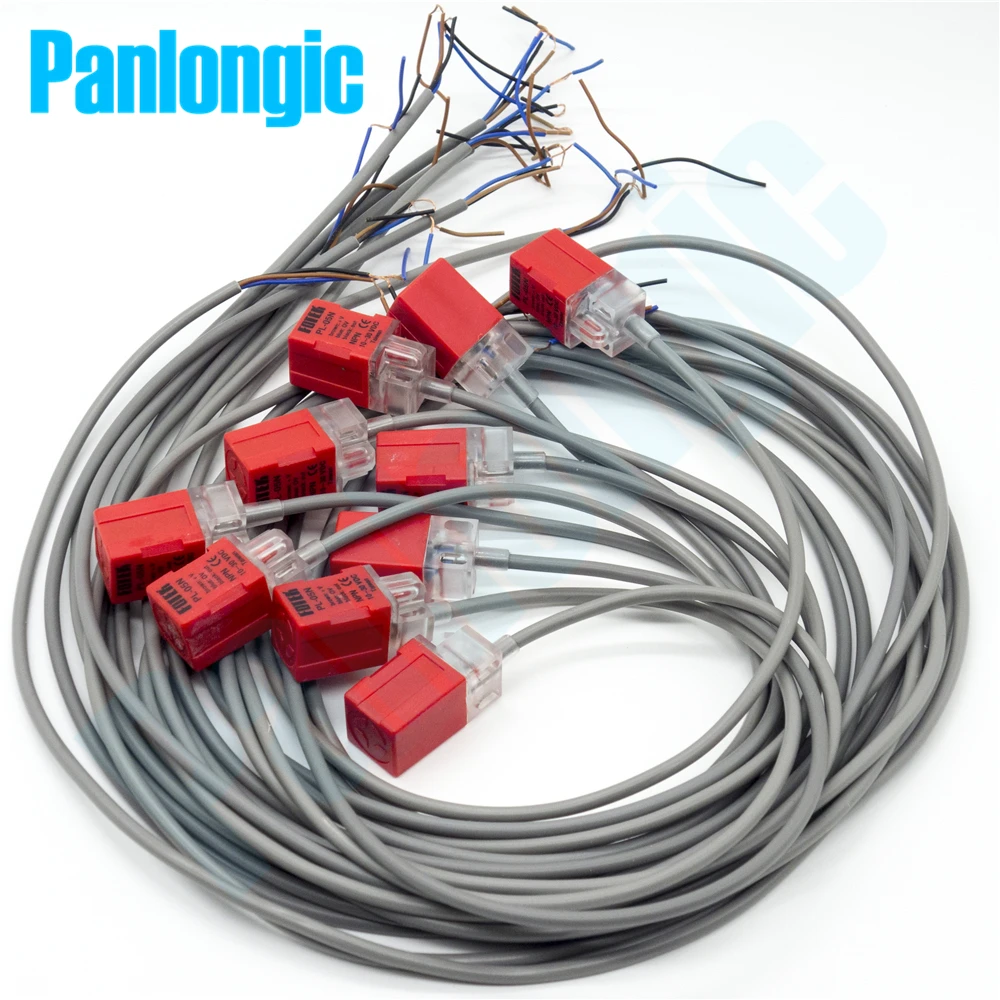10 шт. Fotek Индуктивный сенсор переключатели PL-05N 5 мм NPN из DC10-30V нормально открытый Нет
