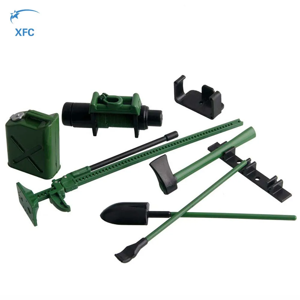 Мини Топливные баки для мотоциклов лебедки Jack Инструменты Набор 1/10 RC D90 D110 осевой