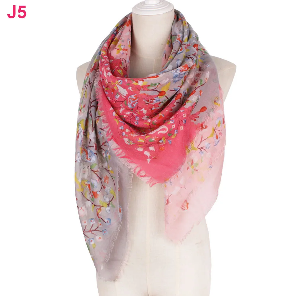 Женское платье Nolvety красивое из 100% вискозы с цветочным рисунком шарф шаль|Женские