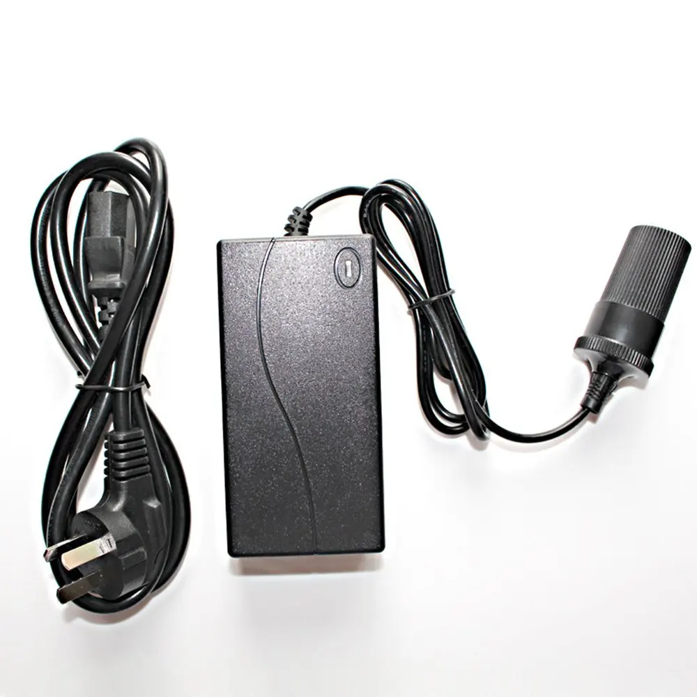 AC 220V к DC 12V Преобразователь мощности инвертор 60W 5A трансформатор DC Блок питания Адаптер для автомобильного прикуривателя