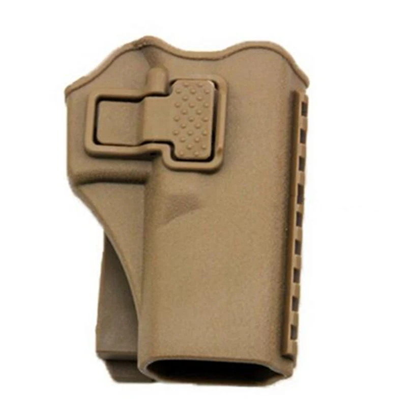 Кобура Glock 17 19 22 23 31 32 черная с Рельсом 20 мм Военная Тактическая легсветильник