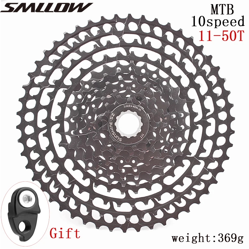 SUNSHININE-SZ 10 скоростью 11-46/50T механизм трещотки для велосипеда MTB горный велосипед кассета 33 скорость Большой маховик