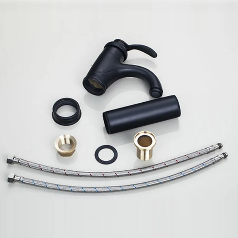 Смеситель KEMAIDI из черной бронзы для ванной комнаты кран с масляной прокладкой